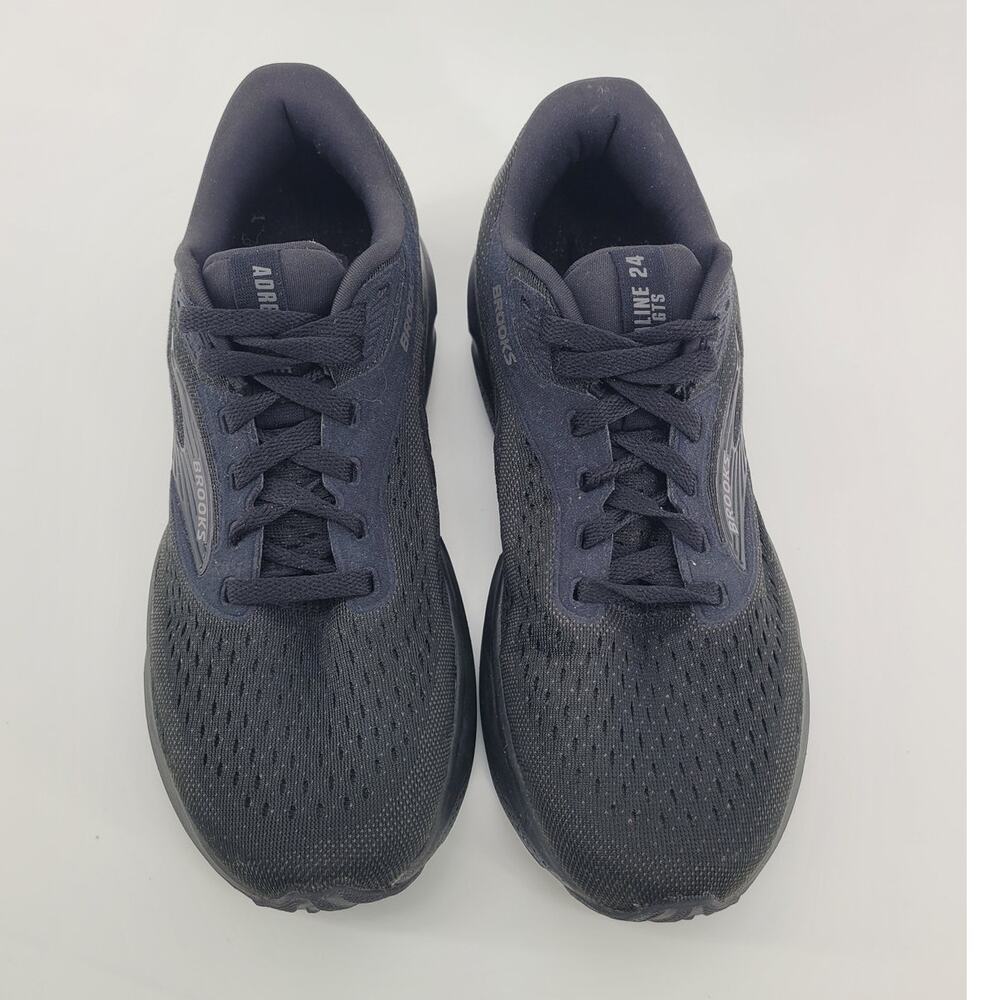Brooks Adrenaline GTS 24 Running Shoes Black 1204261D020 Women’s Size 10D Used - Picture 4 of 12